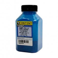 Тонер для HP CLJ CP 1215 / 1518 / CM1312 / Content, 45 гр, синий