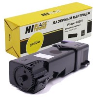 Тонер-картридж для Xerox Phaser 6500 / WC 6505, Y, 2,5K / Hi-Black / 106R01603